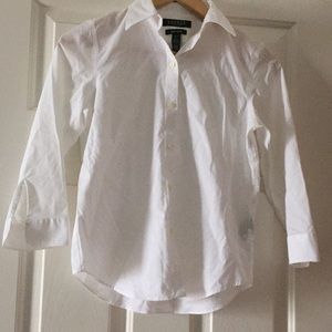 Ralph Lauren white button down